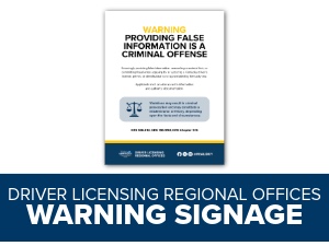 DLRO Warning Signage